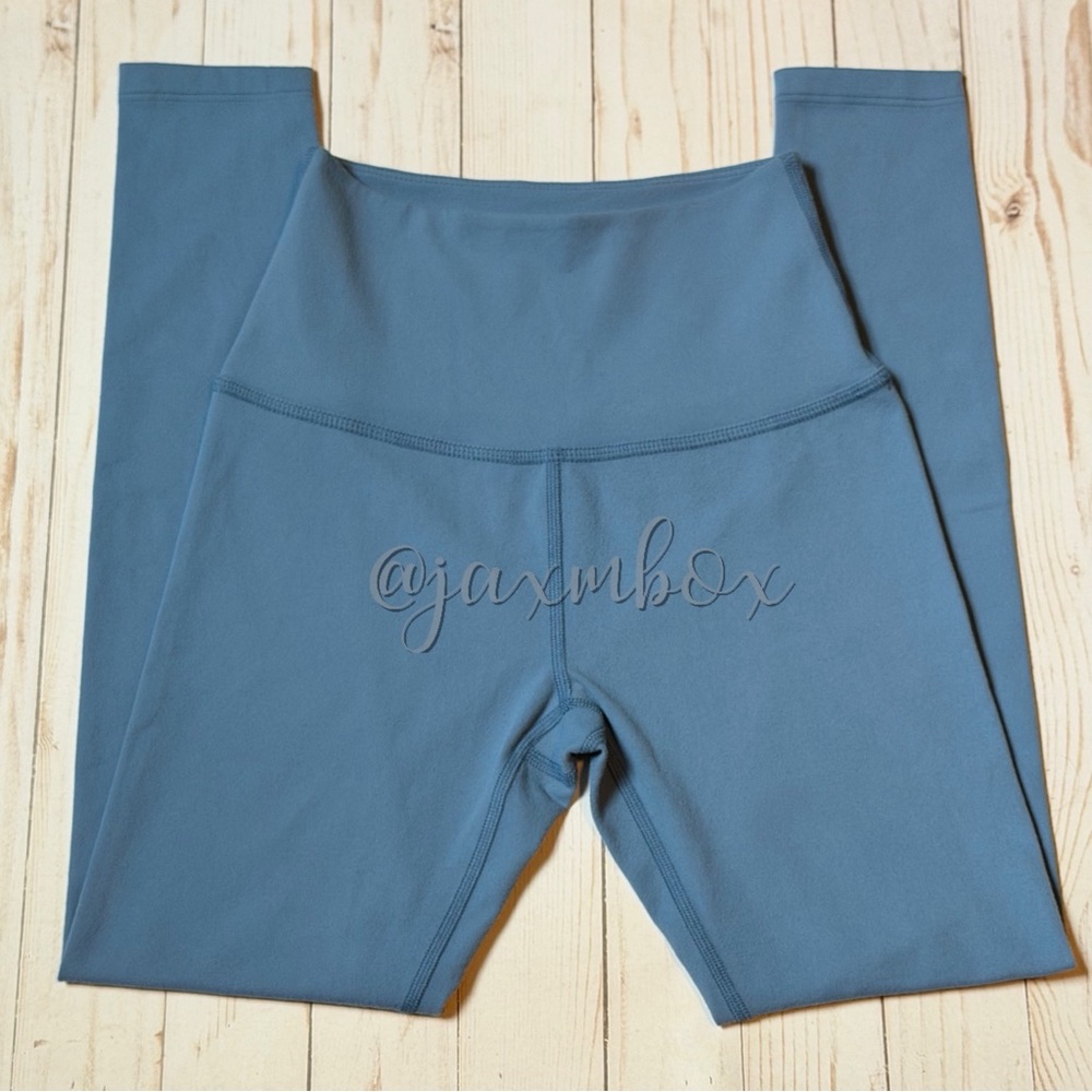 Beyond Yoga Spacedye Caught In The Midi High Waisted Legging Blue Size Small